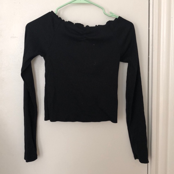 wild fable Tops - NWOT: black ribbed off the shoulder top wild fable Tops - NWOT: black ribbed off the shoulder top